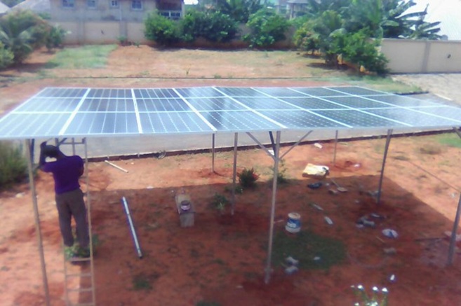 SOLAR INVERTER PANEL INSTALLATION