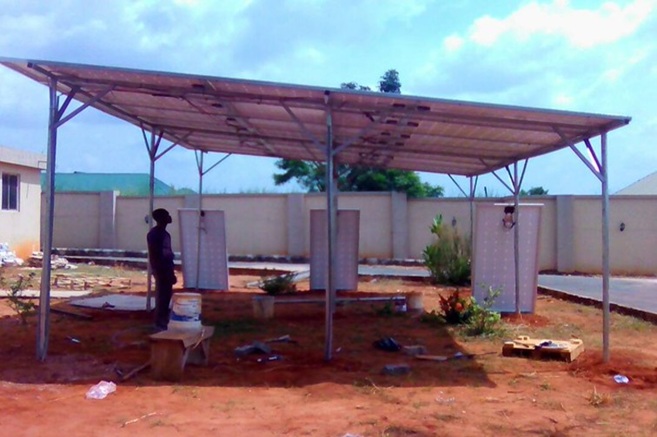 SOLAR INVERTER PANEL INSTALLATION